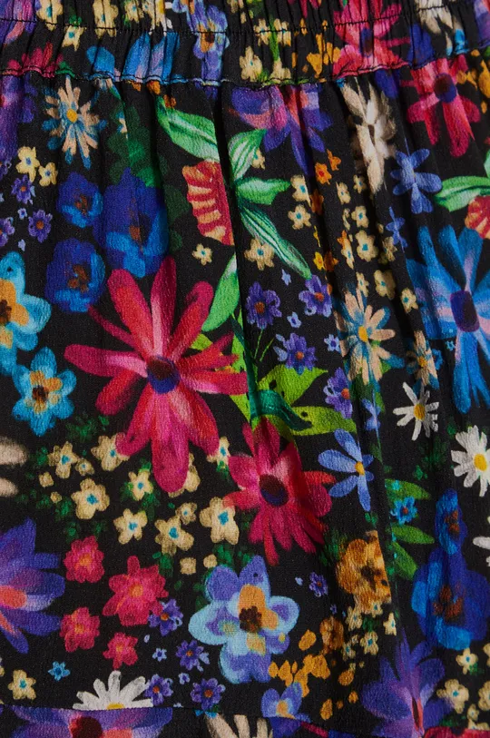 multicolor Spódnica damska rozkloszowana multicolor