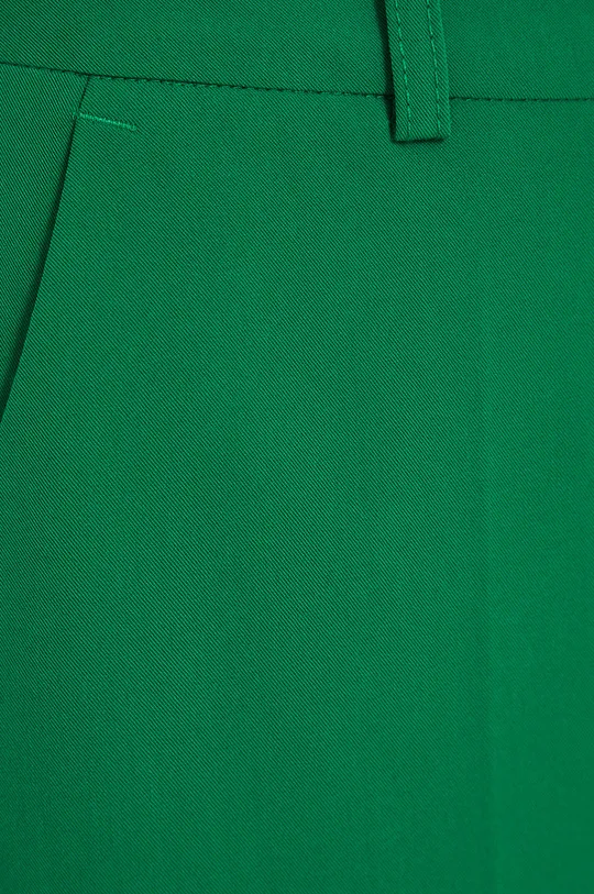 Spodnie damskie szerokie zielone Damski