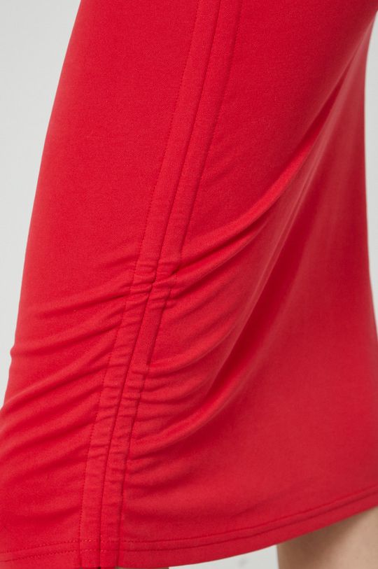 Sukienka dopasowana czerwona Damski