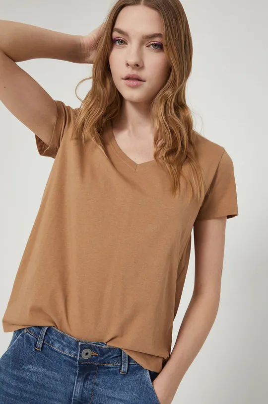 πορτοκαλί Medicine - Βαμβακερό μπλουζάκι Basic Γυναικεία