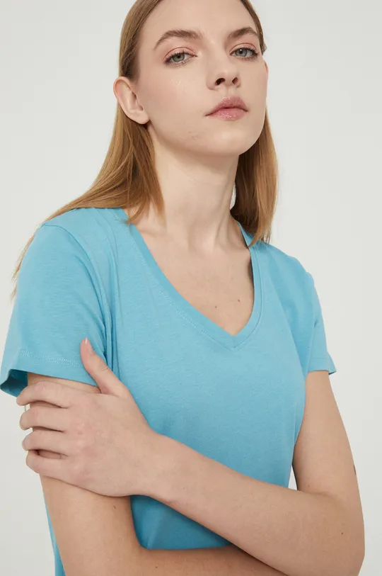 tyrkysová Medicine - Bavlnené tričko Basic Dámsky