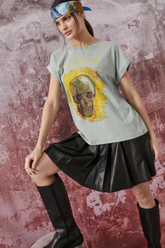 πράσινο Medicine - Βαμβακερό μπλουζάκι Eviva L'arte Γυναικεία