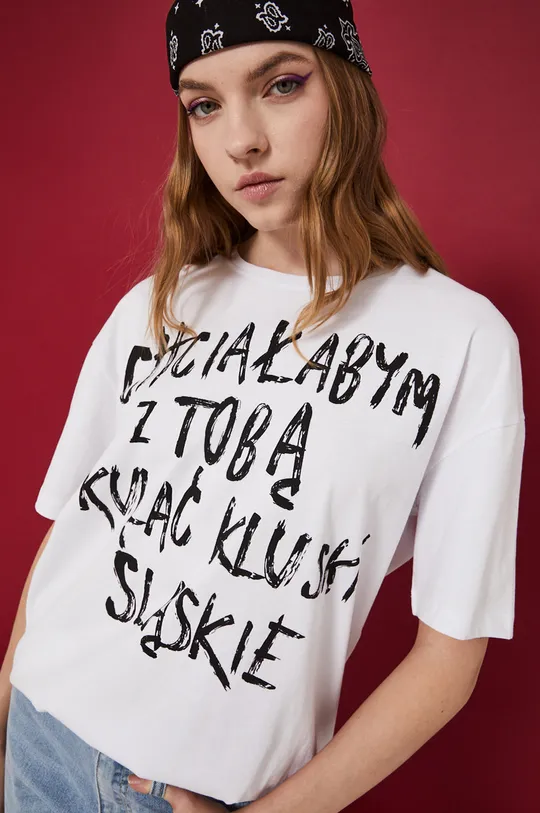 λευκό Medicine - Βαμβακερό μπλουζάκι Valentines Γυναικεία