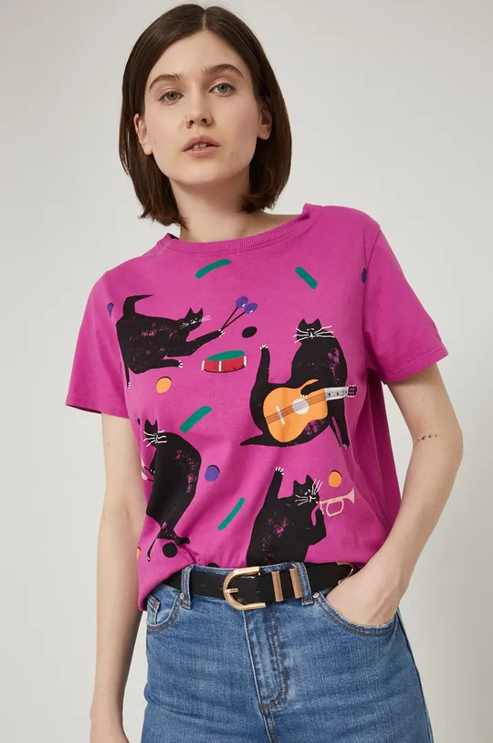 ροζ Medicine - Βαμβακερό μπλουζάκι by Jakub Zasada