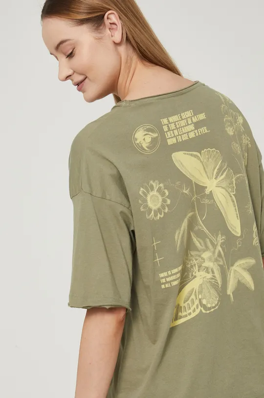 πράσινο Βαμβακερό μπλουζάκι Medicine Γυναικεία