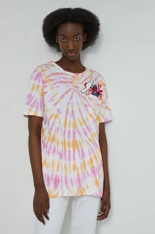Bavlnené tričko dámsky by Alex Pogrebniak viacfarebná