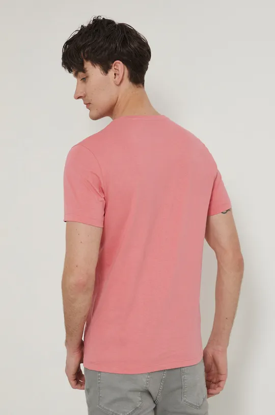 T-shirt bawełniany różowy 100 % Bawełna