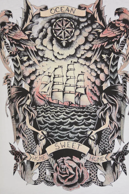 Bavlnené tričko Sailor Tattoo Pánsky