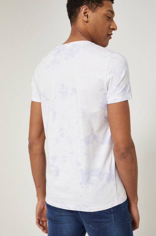 T-shirt bawełniany męski Offspring biały 100 % Bawełna