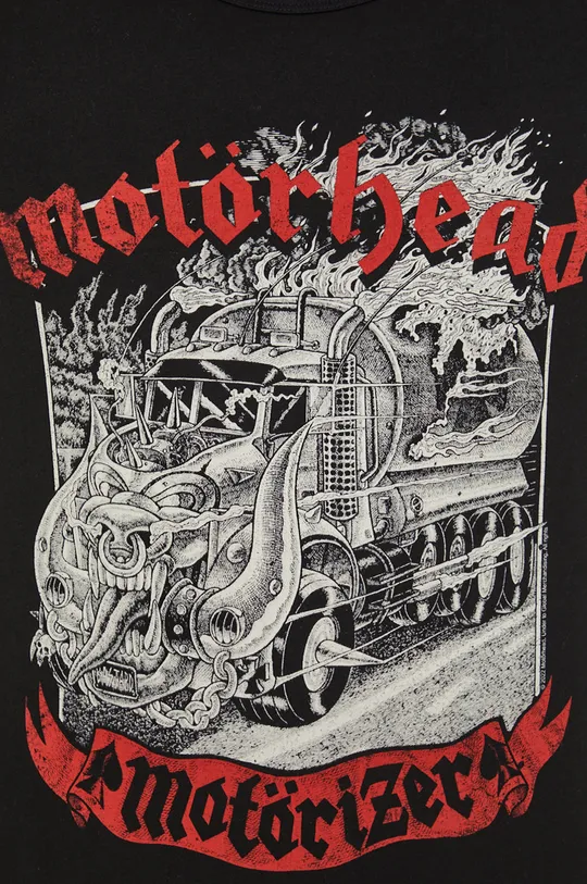Tričko bavlnené pánske Motorhead čierne
