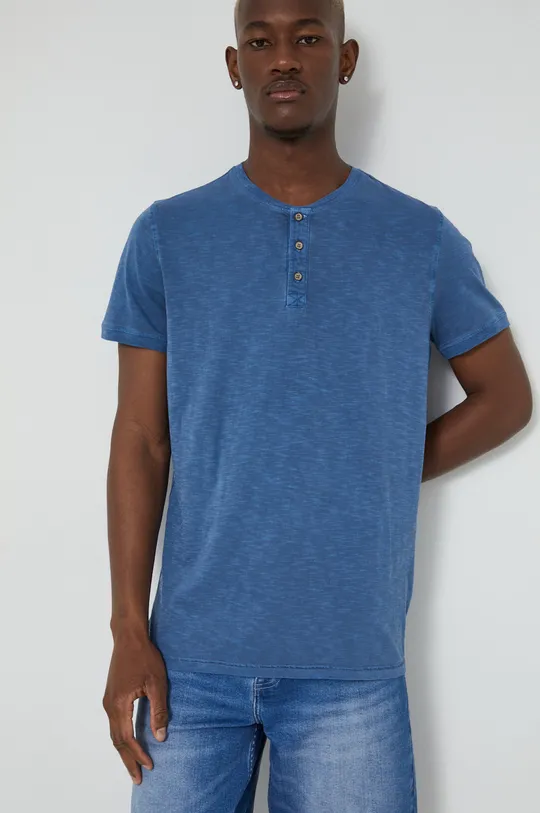 Tričko pánsky Essential modrá
