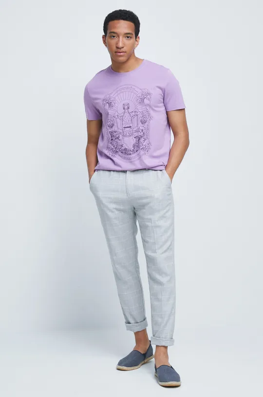 Bavlnené tričko Fantasy Resort fialová