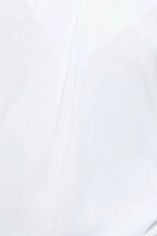 Bluzka damska z wiskozy kolor biały Damski