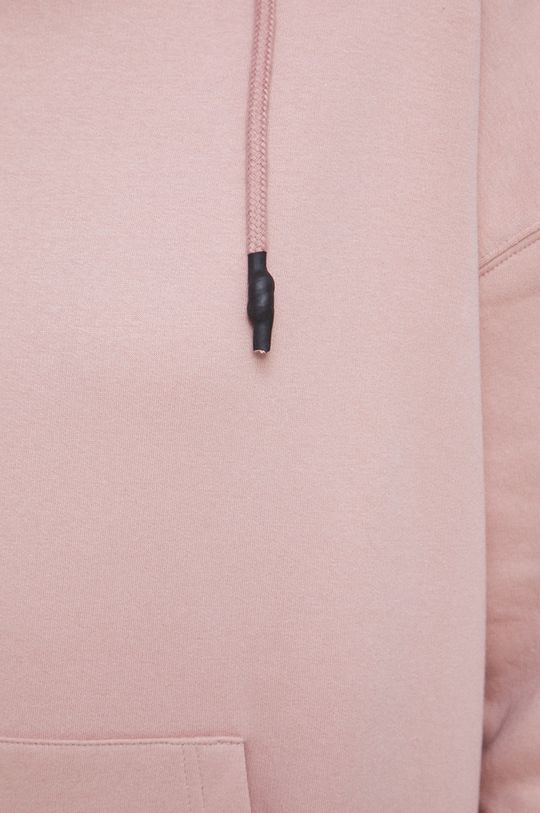 Bluza damska z kapturem kolor różowy Damski