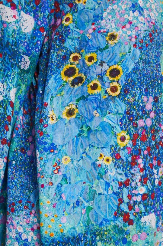 Košeľa dámska Eviva L'arte modrá farba modrá