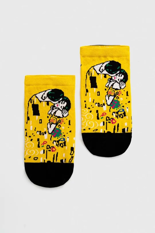 žlutá Ponožky dámské žlutá barva Dámský