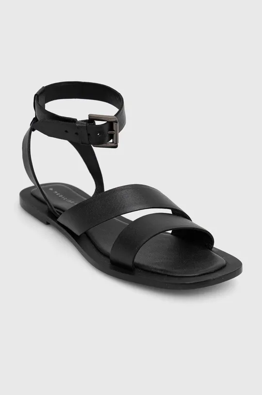 Sandály dámské černá barva  Svršek: 100 % Přírodní kůže Vnitřek: 80 % Přírodní kůže, 20 % TPR Podrážka: 100 % TPR