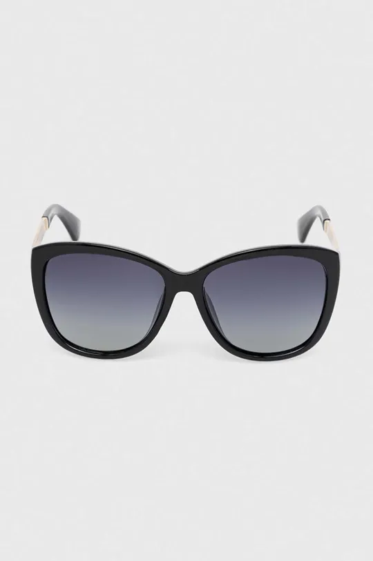 Okulary damskie przeciwsłoneczne z polaryzacją kolor czarny czarny
