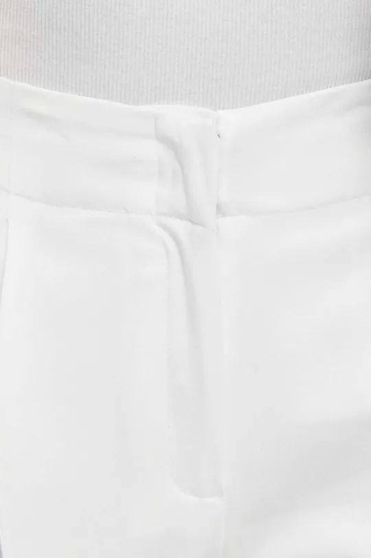 Nohavice dámske biela farba Dámsky