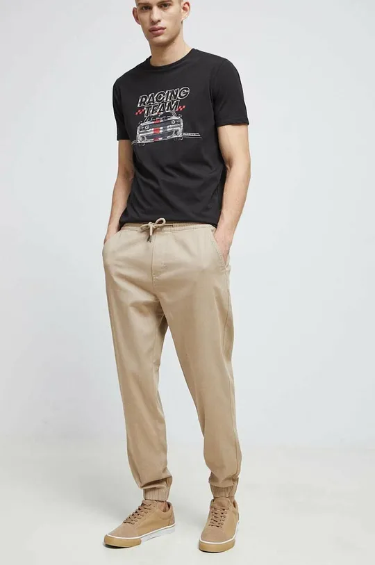 beige Medicine pantaloni Uomo