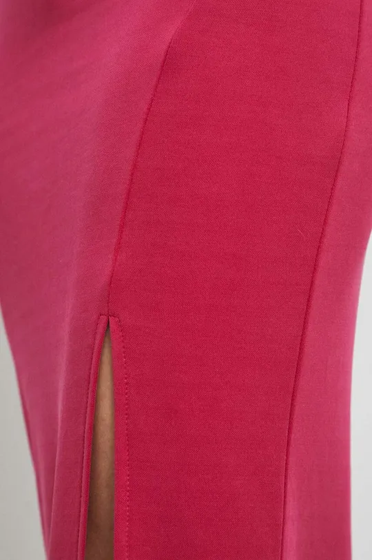 Sukienka damska gładka kolor różowy Damski