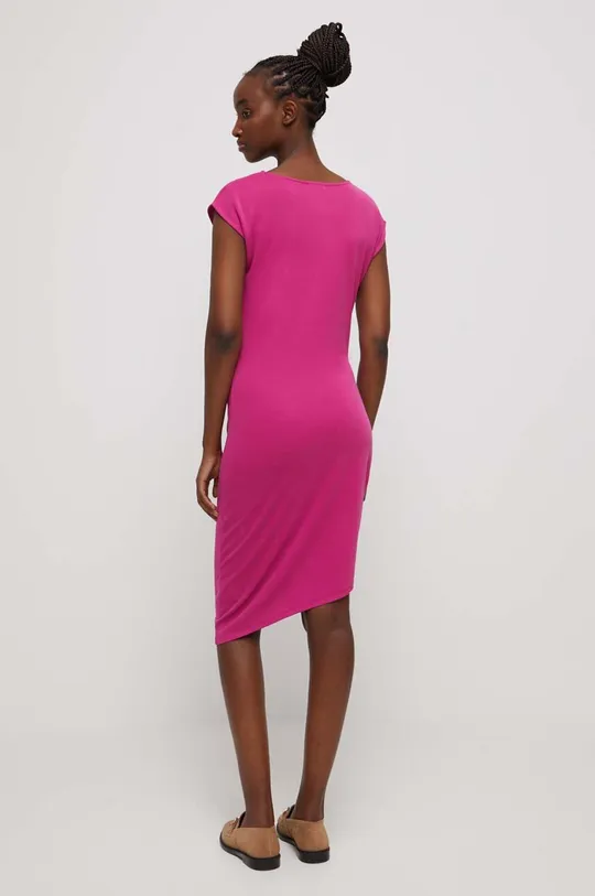 Šaty růžová barva  70 % Modal, 30 % Polyester