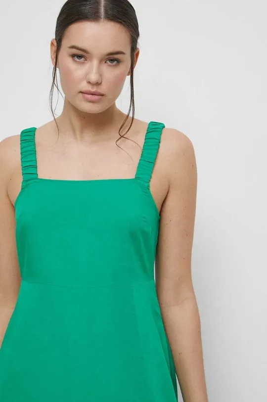 πράσινο Φόρεμα από λινό μείγμα Medicine