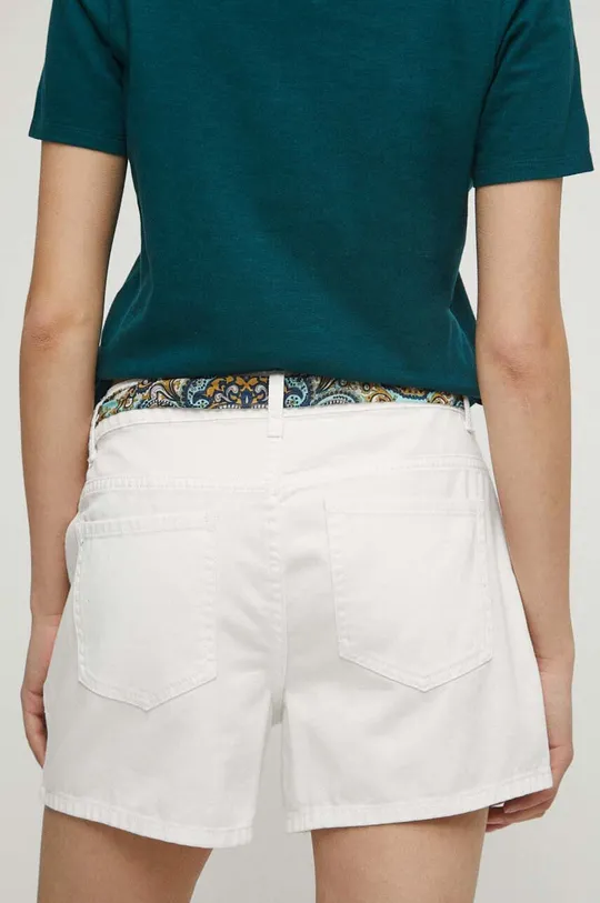 Odzież Szorty damskie jeansowe kolor biały RS23.SZDB01 biały