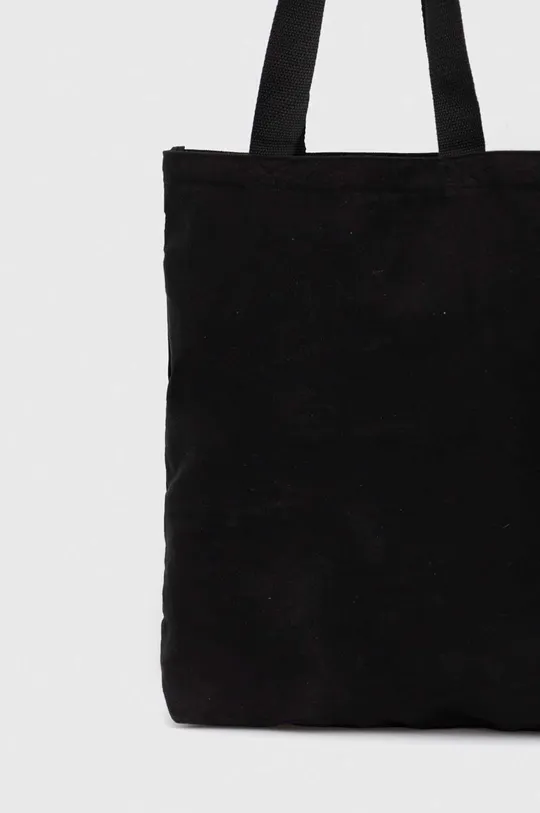 Bavlnená taška dámska Eviva L'arte čierna farba <p> 100 % Bavlna</p>