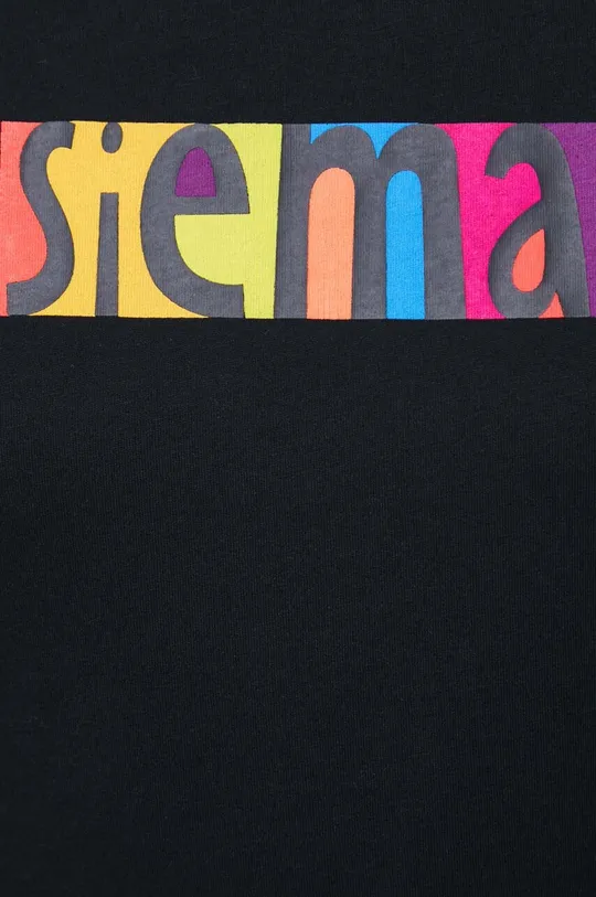T-shirt bawełniany damski z kolekcji WOŚP x Medicine kolor czarny Damski