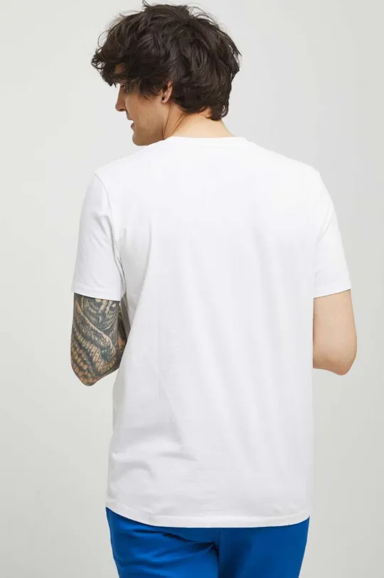 Tričko bílá barva  95 % Bavlna, 5 % Elastan