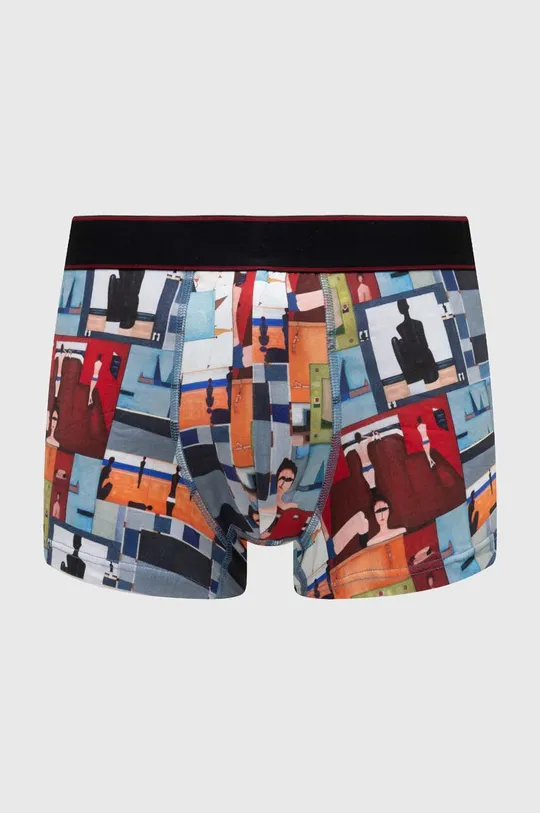 Bavlněné boxerky pánské s elastanem z kolekce Jerzy Nowosielski x Medicine (2-pack) více barev vícebarevná