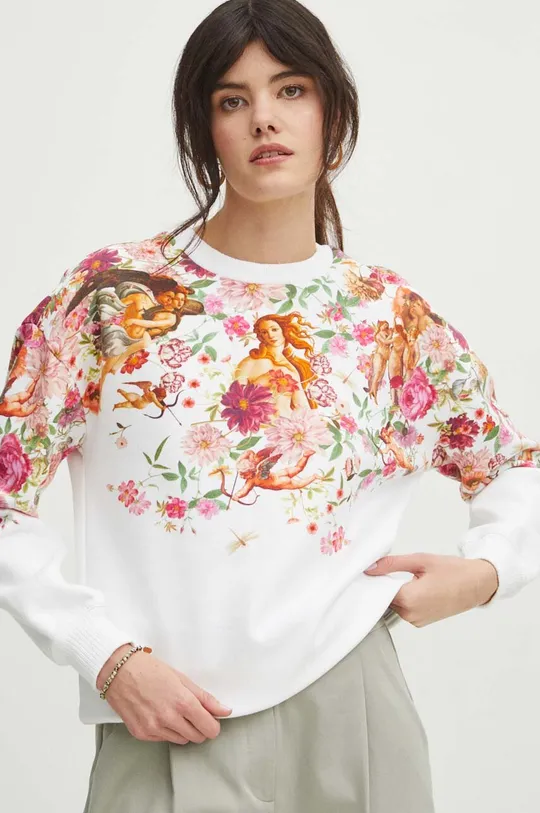 Bluza damska z kolekcji Eviva L'arte kolor biały biały