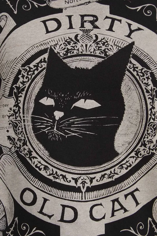 Mikina dámská z kolekce Graphics Series černá barva