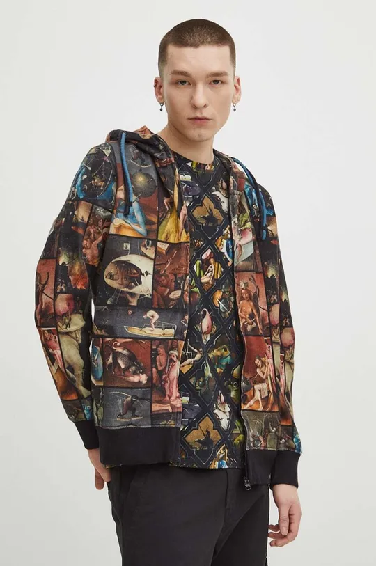 Bluza męska z kolekcji Eviva L'arte kolor multicolor Męski