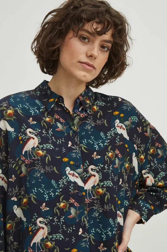 Košile dámská z kolekce Graphics Series tyrkysová barva Dámský