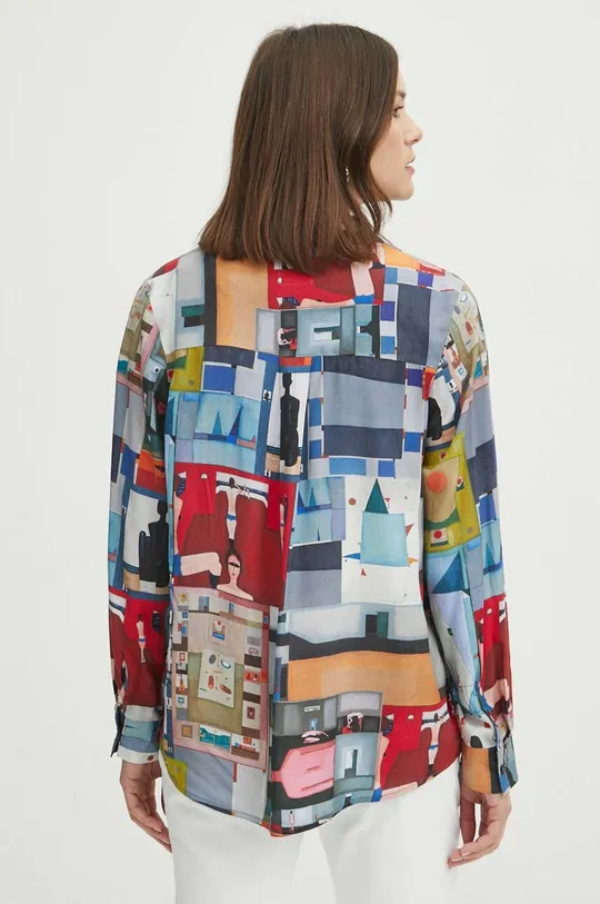 Koszula damska z kolekcji Jerzy Nowosielski x Medicine kolor multicolor Damski