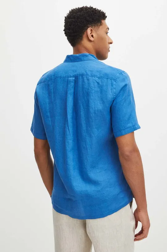 blu Medicine camicia di lino
