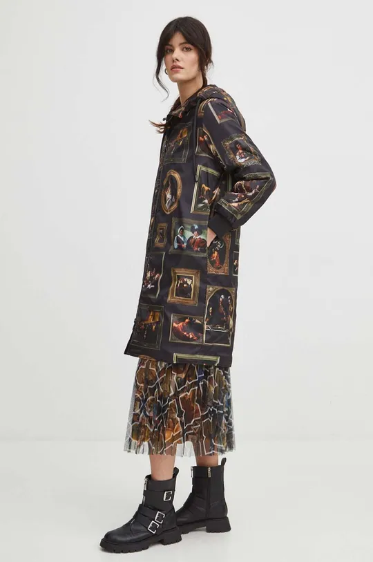 Kabát dámský z kolekce Eviva L'arte černá barva