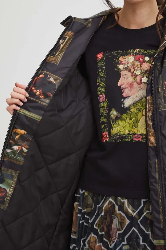 Kabát dámský z kolekce Eviva L'arte černá barva