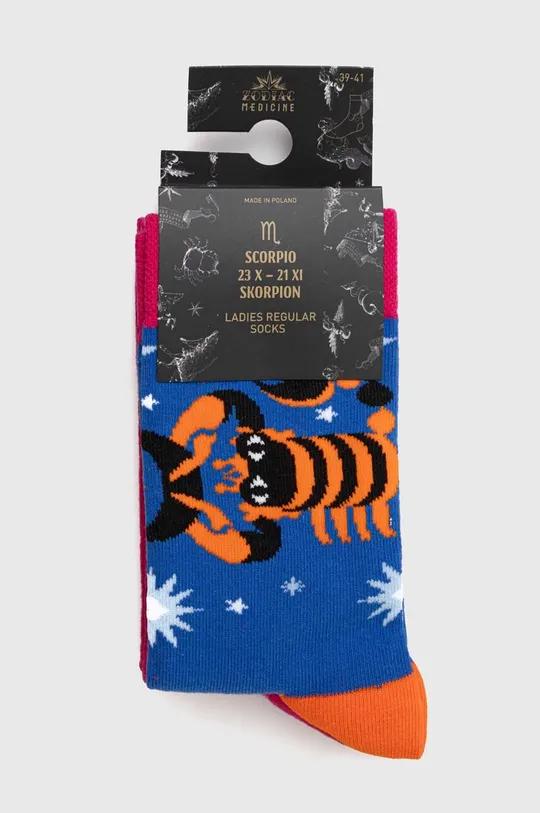 Bavlněné ponožky dámské z kolekce Zvěrokruh - Štír (2-pack) více barev <p>75 % Bavlna, 23 % Polyamid, 2 % Elastan</p>