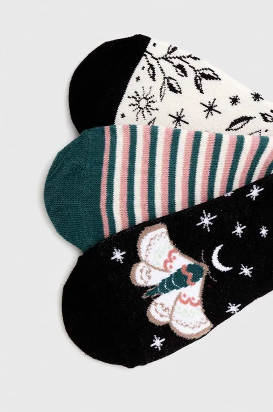 Bavlnené ponožky dámske viacfarebná