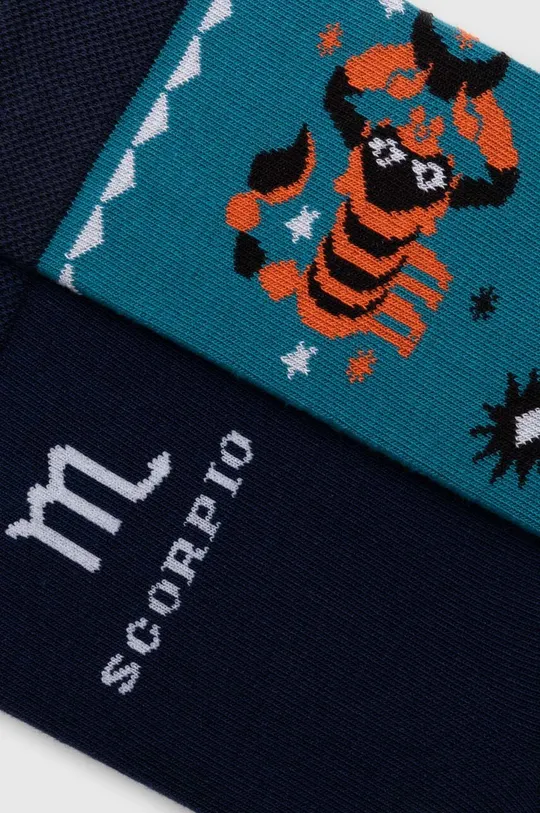 Bavlnené ponožky pánske z kolekcie Zverokruh - Škorpión (2-pack) viac farieb viacfarebná
