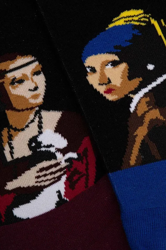 Bavlněné ponožky pánské z kolekce Eviva L'arte (2-pack) více barev vícebarevná
