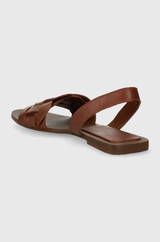 hnedá Kožené sandále Medicine