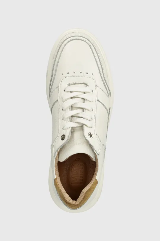 Kožené sneakers boty bílá barva Pánský