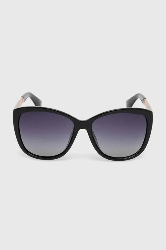 Slnečné okuliare dámske polarizačné čierna farba čierna