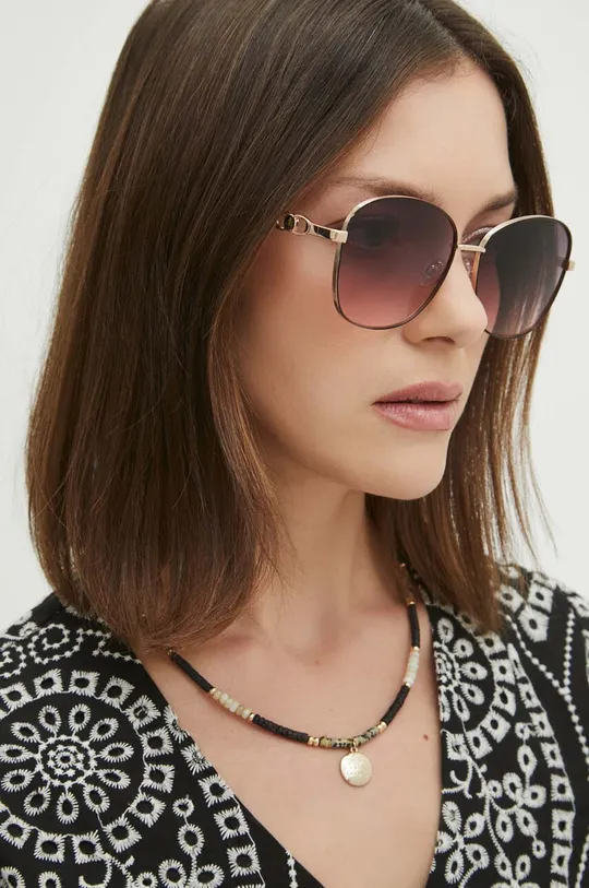 Okulary przeciwsłoneczne damskie kolor czarny Damski