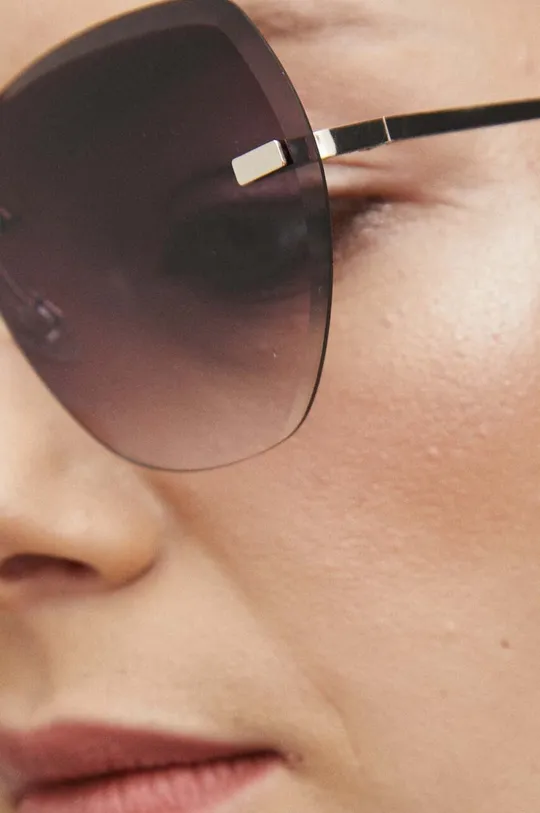 Okulary przeciwsłoneczne damskie kolor czarny Damski
