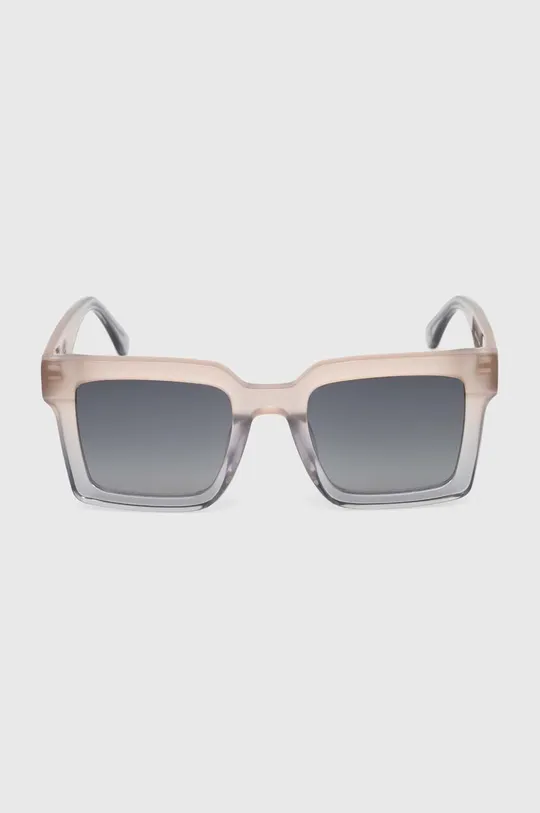 Okulary przeciwsłoneczne damskie z polaryzacją kolor beżowy Oprawki: 90 % Acetat, 10 % Metal, Szkła: 100 % Triacetat